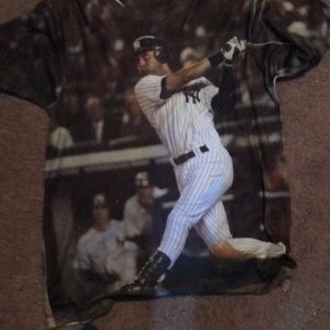 Derek Jeter  memorabilia shirt